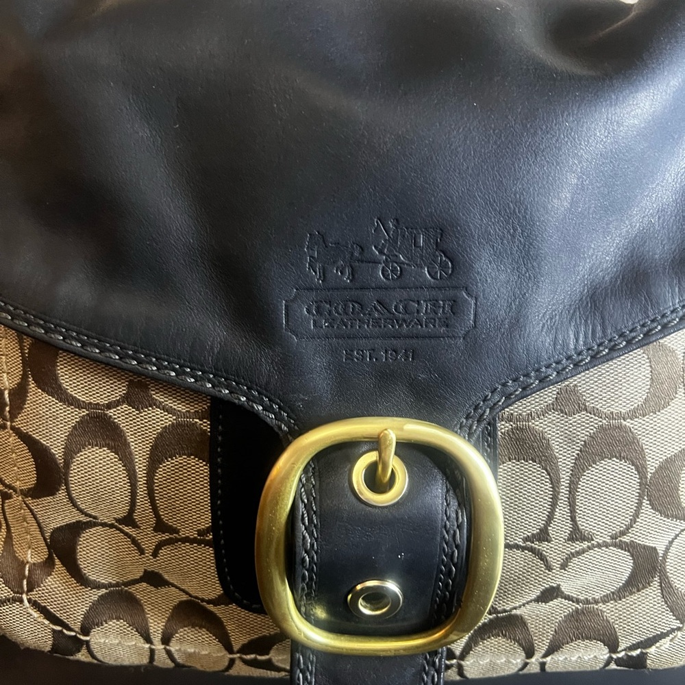 Coach 11585 BLEEKER SIGNATURE LARGE FLAP - Picture 4 of 12